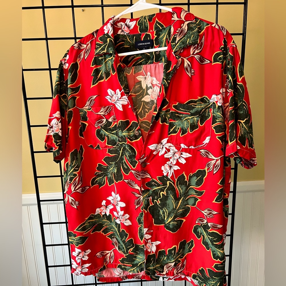 Viscose Retro Hawaiian Cabana shirt